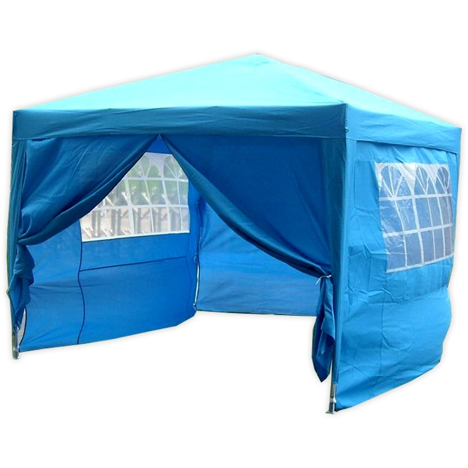 10' x 10' Basic Pop-Up Party Tent - Sky Blue