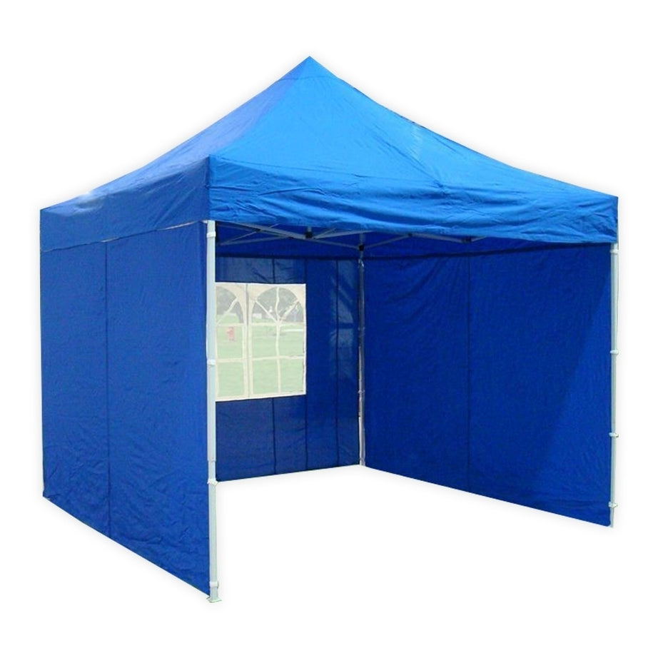 10' x 10' Deluxe Pop-Up Party Tent - Blue