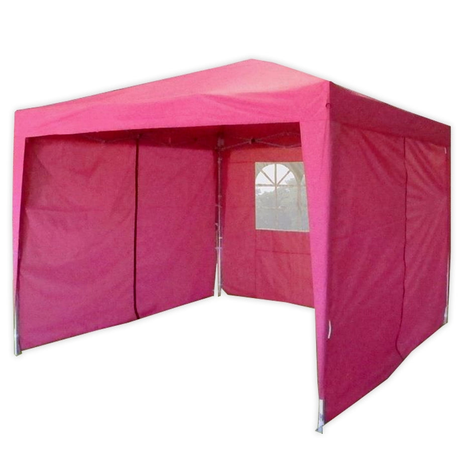 10' x 10' Basic Pop-Up Party Tent - Pink