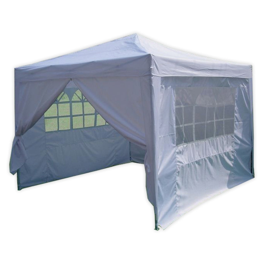 10' x 10' Basic Pop-Up Party Tent - White