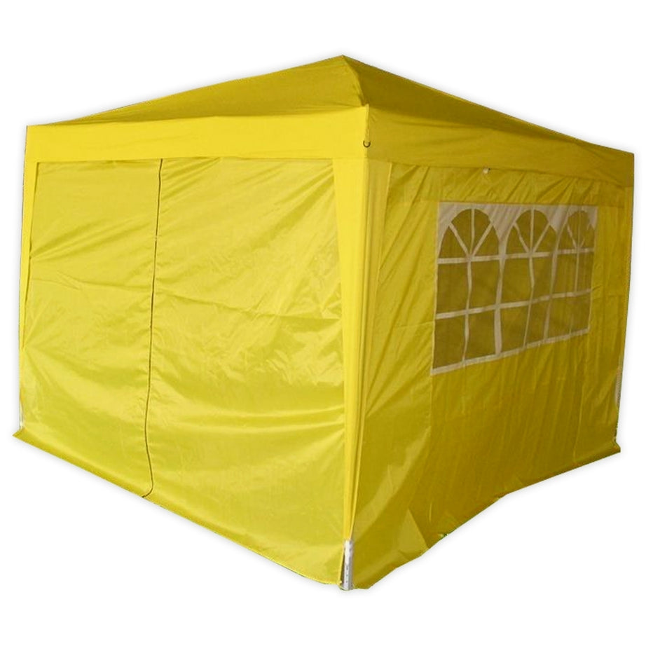 10' x 10' Basic Pop-Up Party Tent - Yellow