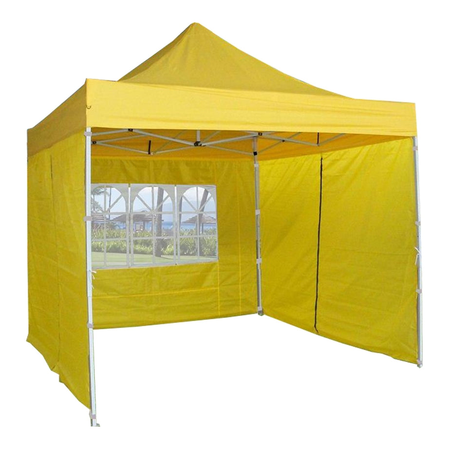 10' x 10' Premium Pop-Up Party Tent - Yellow