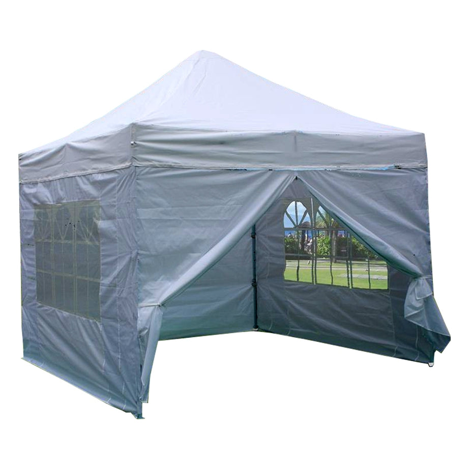 10' x 10' Premium Pop-Up Party Tent - White