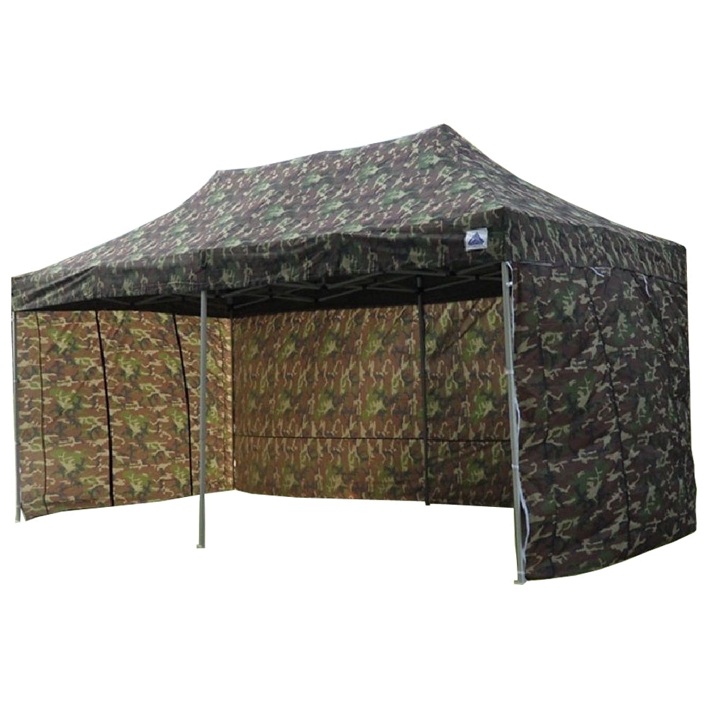 10' x 20' Deluxe Pop-Up Party Tent - Camouflage