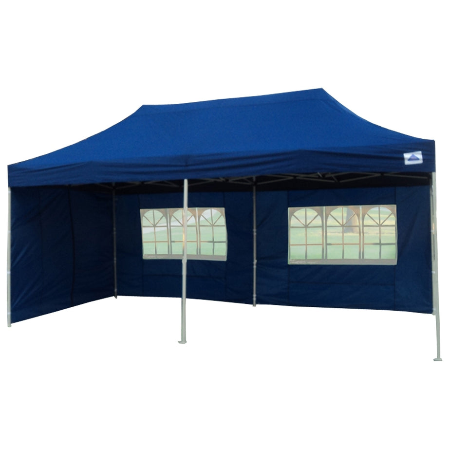 10' x 20' Deluxe Pop-Up Party Tent - Navy Blue