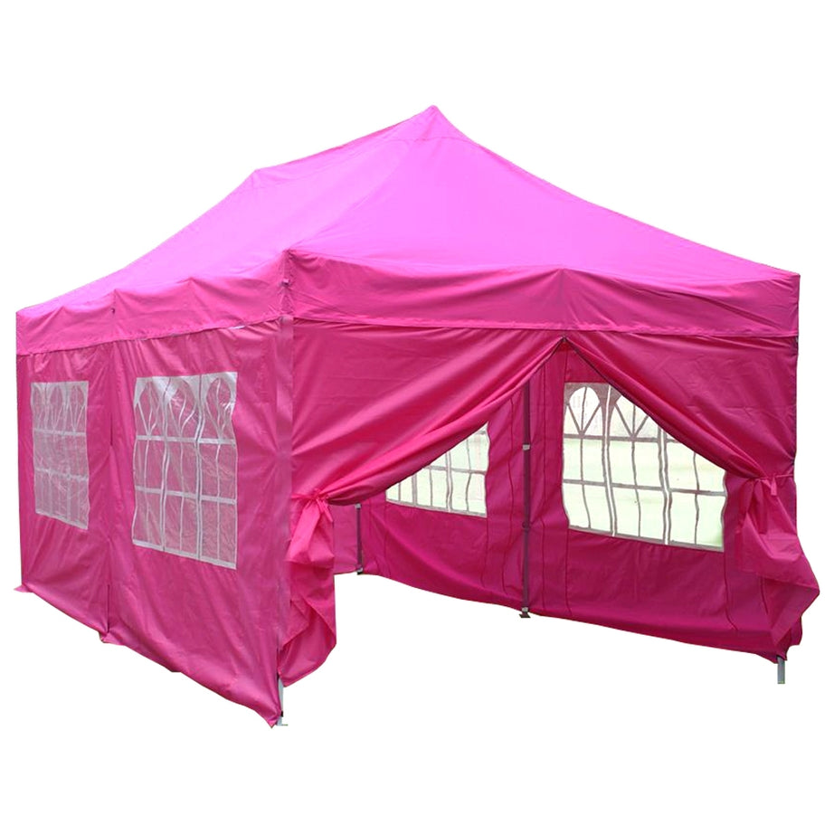 10' x 20' Deluxe Pop-Up Party Tent - Pink