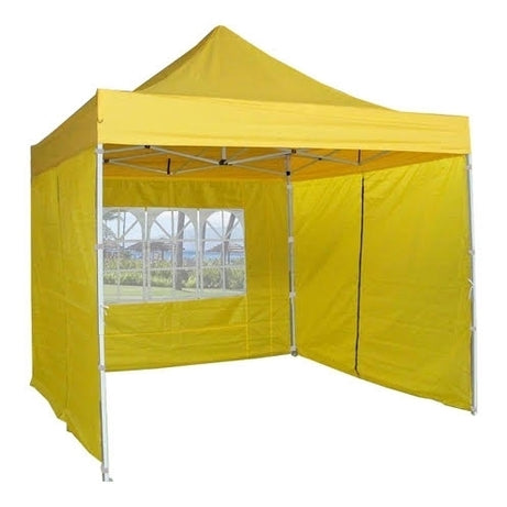 10' x 10' Deluxe Pop-Up Party Tent - Yellow