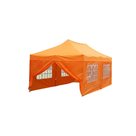 10' x 20' Premium Pop-Up Party Tent - Orange