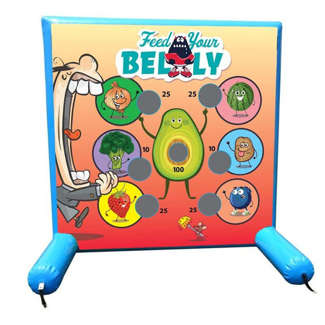 Sealed Air Inflatable Frame Game, Feed Your Belly