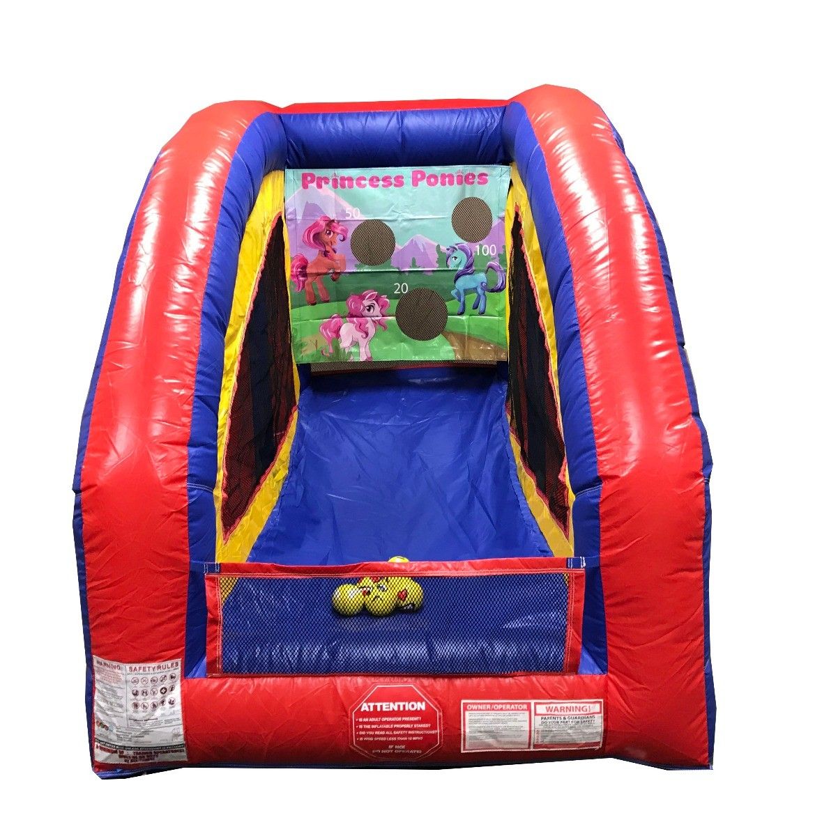 Inflatable Air Frame Game, Princess Ponies