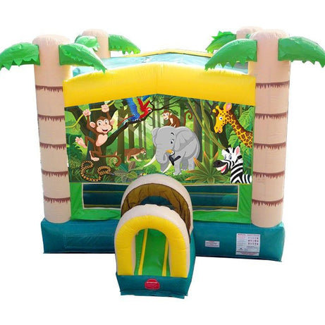 Modular Inflatable Bounce House, Tropical Jungle