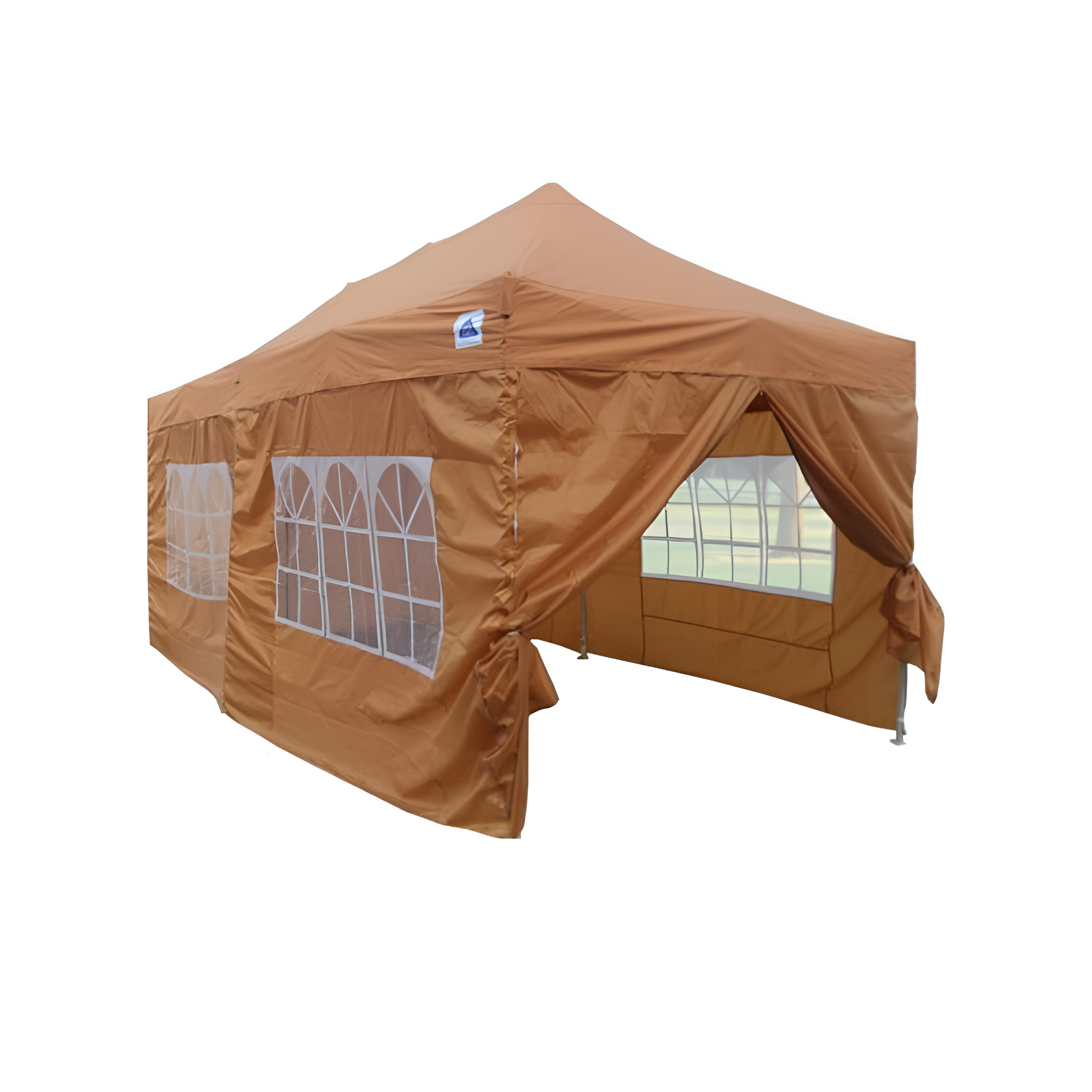 10' x 20' Premium Pop-Up Party Tent - Burnt Orange