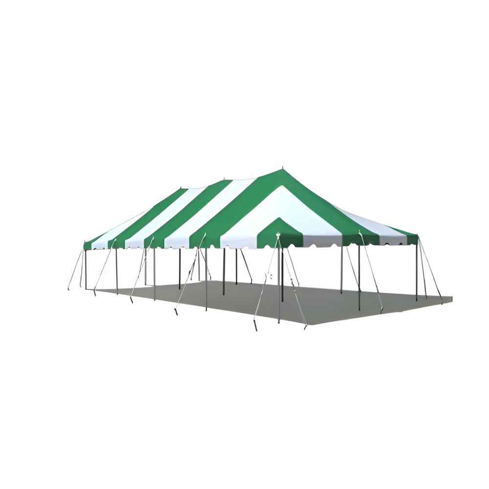 20' X 40' Commercial Aluminum Pole Tent - Green