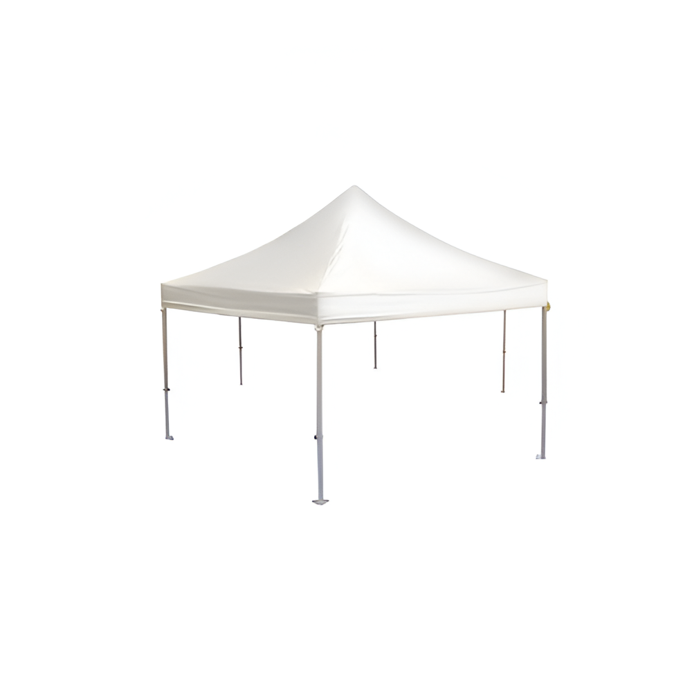 10' X 10' X 10' Commercial Hexagon Pop-Up Tent - White