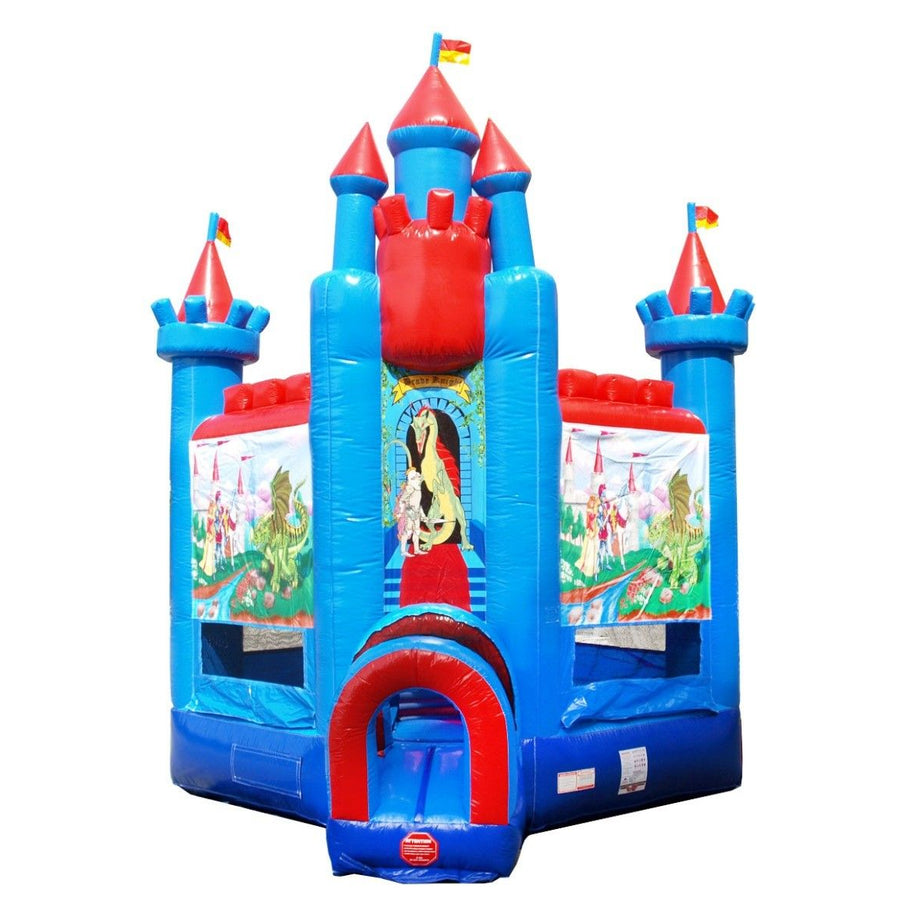 Deluxe Inflatable Bounce House, Brave Knight