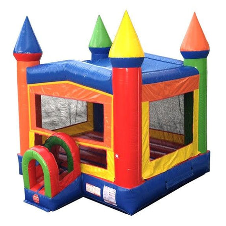 Modular Inflatable Bounce House, Rainbow