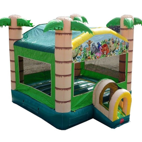 Inflatable Bounce House, Tropical Paradise