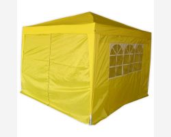 10' x 10' Basic Pop-Up Party Tent - Yellow