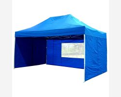 10' x 15' Deluxe Pop-Up Party Tent - Blue