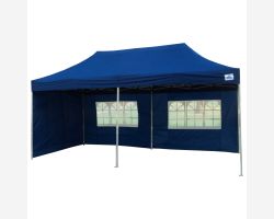 10' x 20' Deluxe Pop-Up Party Tent - Navy Blue