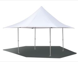 10' X 10' 50mm Commercial Pop-Up Fly Tent - White