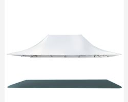 10' X 20' 50mm Commercial Pop-Up Fly Tent - White