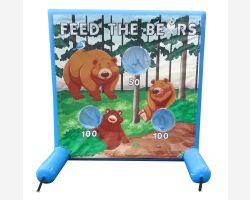 Sealed Air Inflatable Frame Game, Feed the Bears