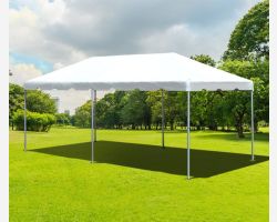 10' X 20' PVC Commercial Steel Frame Tent - White