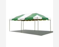 10' X 20' PVC Commercial Steel Frame Tent - Green